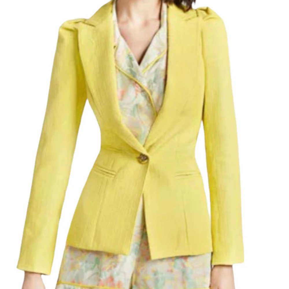 Smythe Box Pleat Blazer  - New! - Size 4